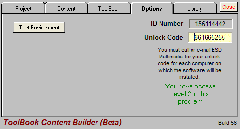 CB options tab