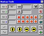 Drawing tools palette