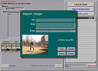 Import of images