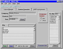 HASP License Generator module