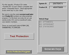 Sysprot key generation